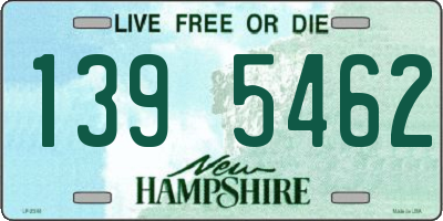 NH license plate 1395462