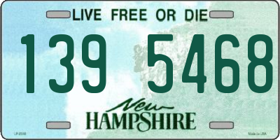 NH license plate 1395468
