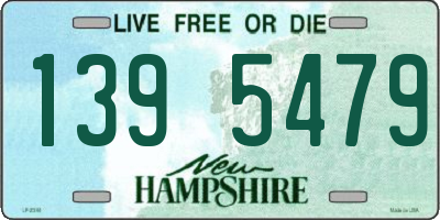 NH license plate 1395479