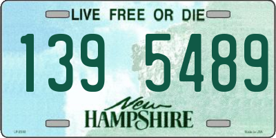 NH license plate 1395489