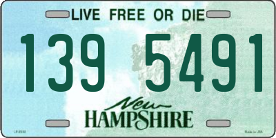 NH license plate 1395491