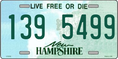 NH license plate 1395499