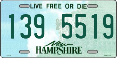 NH license plate 1395519