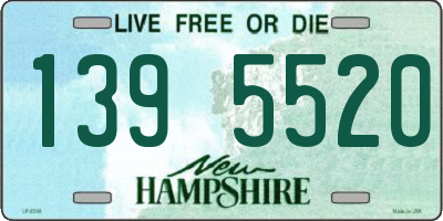 NH license plate 1395520