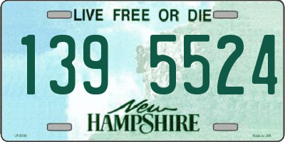 NH license plate 1395524