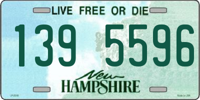 NH license plate 1395596