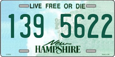 NH license plate 1395622