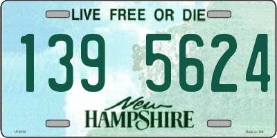 NH license plate 1395624