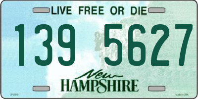 NH license plate 1395627