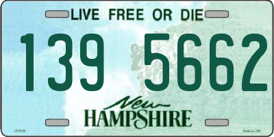 NH license plate 1395662