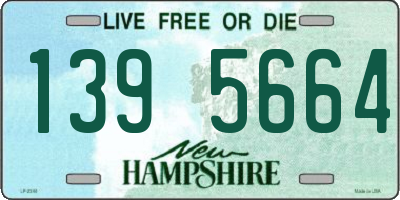 NH license plate 1395664