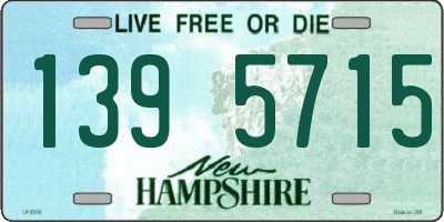 NH license plate 1395715