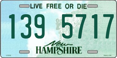 NH license plate 1395717