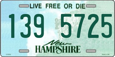 NH license plate 1395725