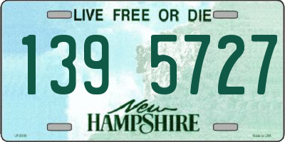 NH license plate 1395727