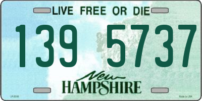 NH license plate 1395737