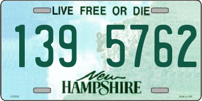 NH license plate 1395762