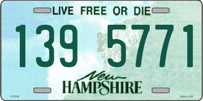NH license plate 1395771