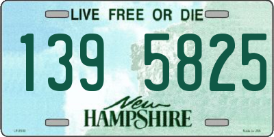 NH license plate 1395825