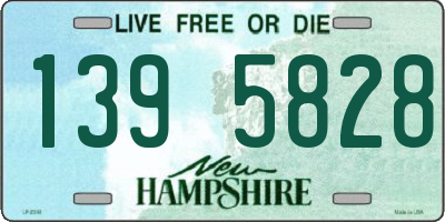 NH license plate 1395828