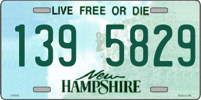 NH license plate 1395829