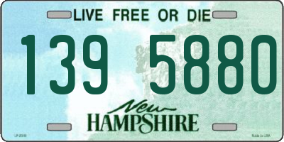 NH license plate 1395880