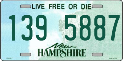NH license plate 1395887
