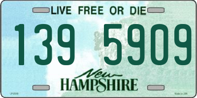 NH license plate 1395909