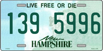 NH license plate 1395996