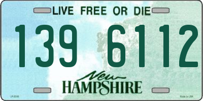 NH license plate 1396112