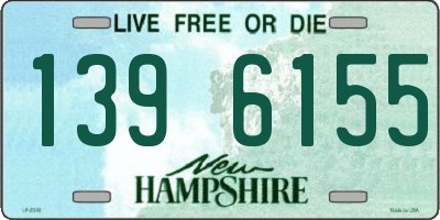 NH license plate 1396155
