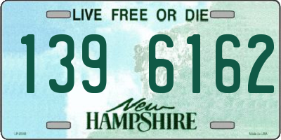 NH license plate 1396162