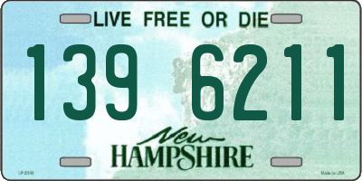 NH license plate 1396211