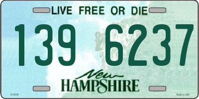 NH license plate 1396237