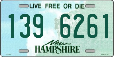 NH license plate 1396261