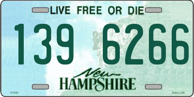 NH license plate 1396266