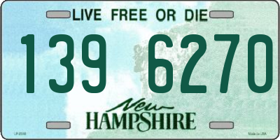 NH license plate 1396270