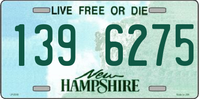 NH license plate 1396275