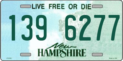 NH license plate 1396277