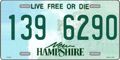 NH license plate 1396290