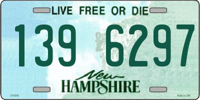 NH license plate 1396297