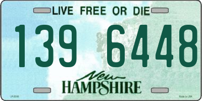 NH license plate 1396448