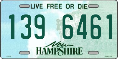 NH license plate 1396461