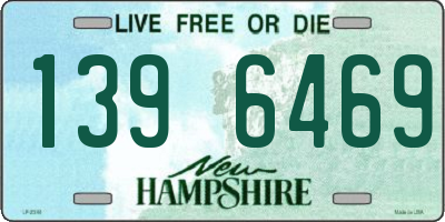 NH license plate 1396469