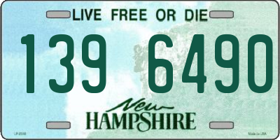 NH license plate 1396490