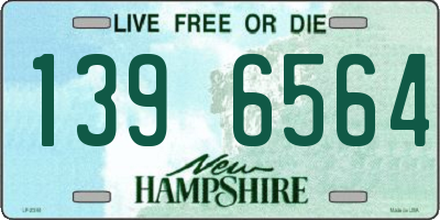 NH license plate 1396564