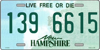 NH license plate 1396615