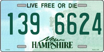 NH license plate 1396624
