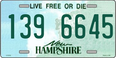 NH license plate 1396645