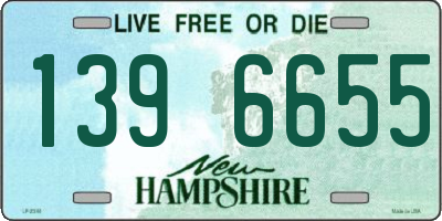 NH license plate 1396655